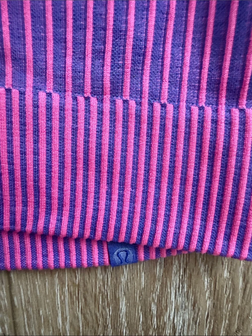 lululemon athletica Rest Less Striped Half-Zip Pullover